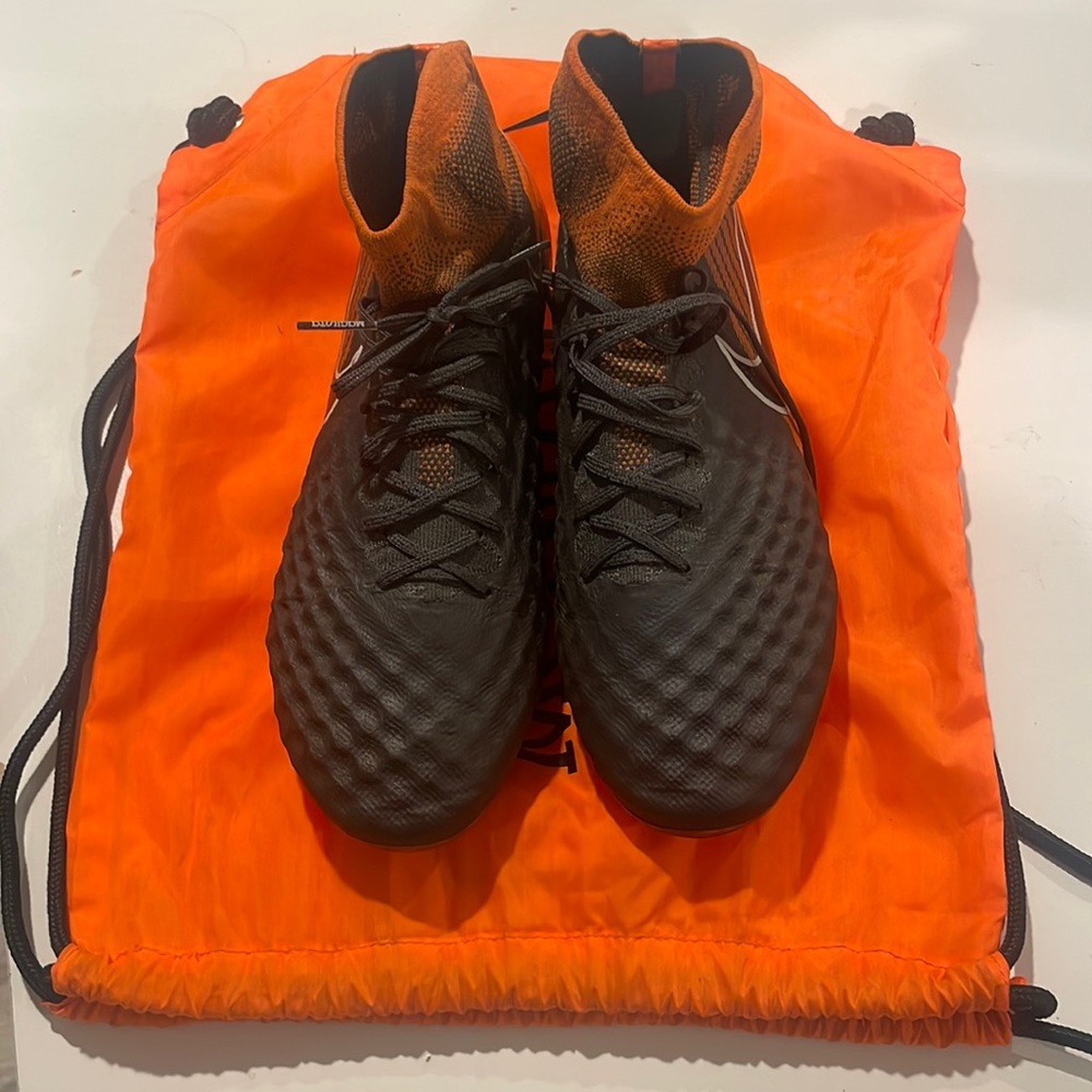 Nike Magista Obra 2 Elite DF FG ‘Grey Total Orange’